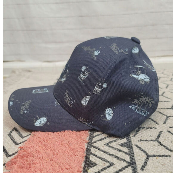 Travis Mathew Backyard Olympics Blue Nights Adjustable Hat - Picture 4 of 9